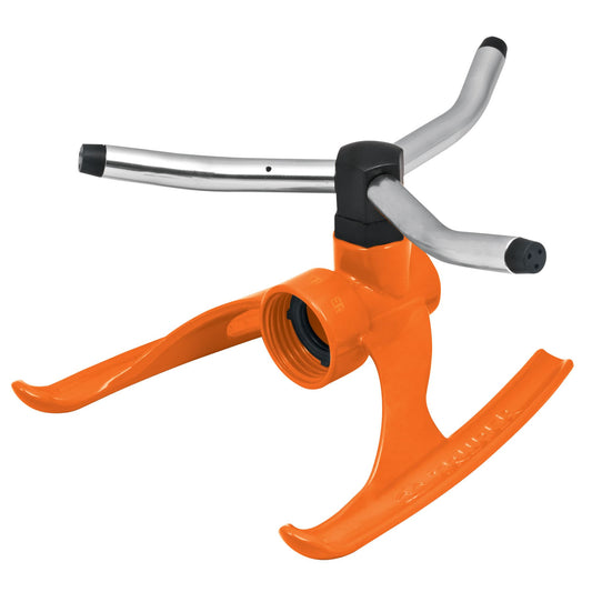 Aspersor b/metálica giratorio 3 brazos de aluminio, Truper Caja con 6, 10303