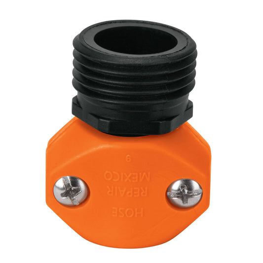 Conector 1/2' macho de ABS para manguera, Truper Caja con 12, 12710