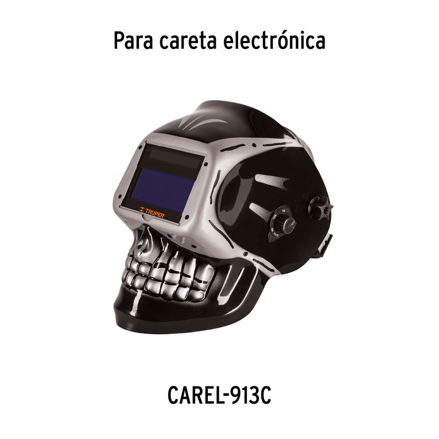 Bolsa c/2 micas para careta CAREL-913C, TRUPER Caja con 6, 102063