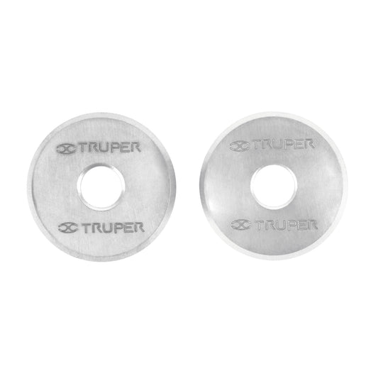 Blíster con 2 cuchillas para cortadores de azulejos Truper Caja con 12, 12934