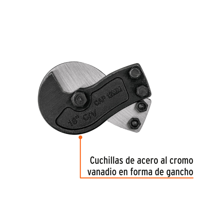 Cabeza de repuesto para cortador de cable COC-18, Truper Caja con 2, 101971