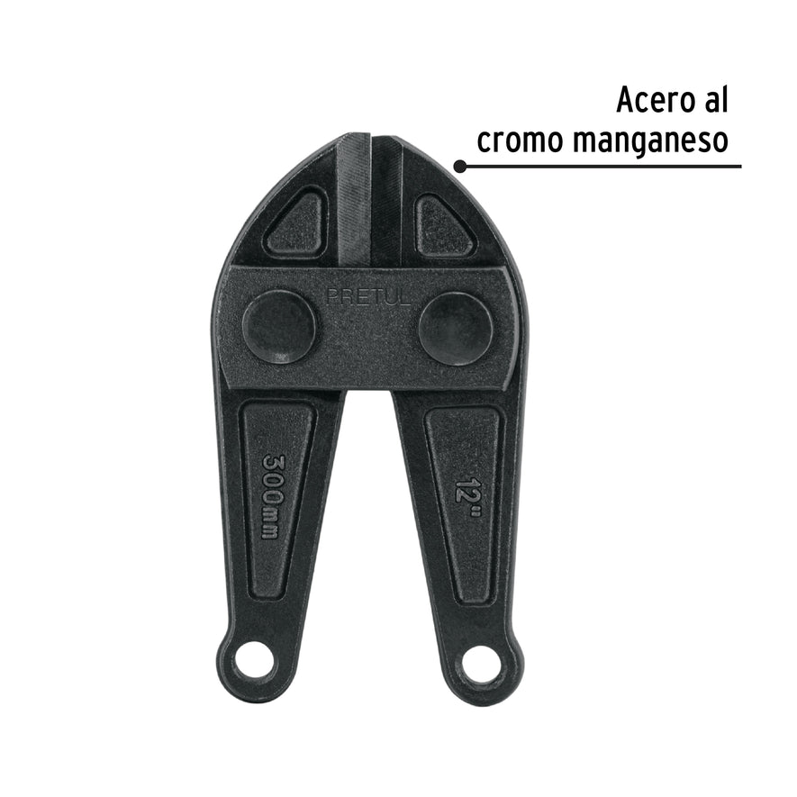 Cuchillas de repuesto para cortapernos 12', Pretul Caja con 4, 20950