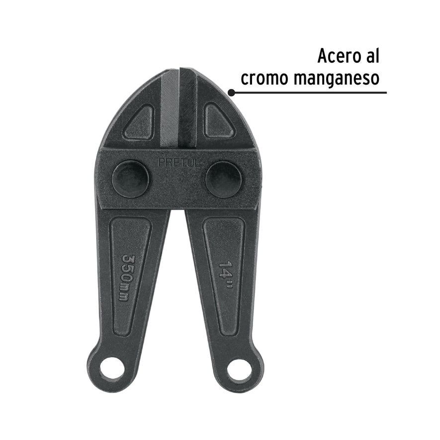 Cuchillas de repuesto para cortapernos 14', Pretul Caja con 4, 20951