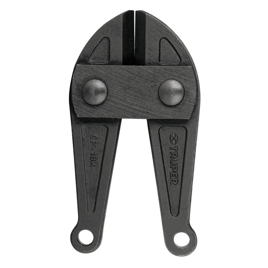 Cuchillas de repuesto para cortapernos 18', Truper Caja con 2, 12838