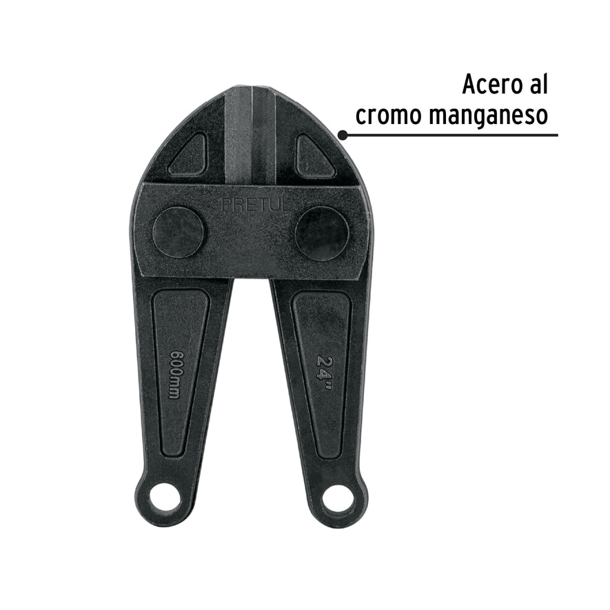 Cuchillas de repuesto para cortapernos 24', Pretul Caja con 4, 20953