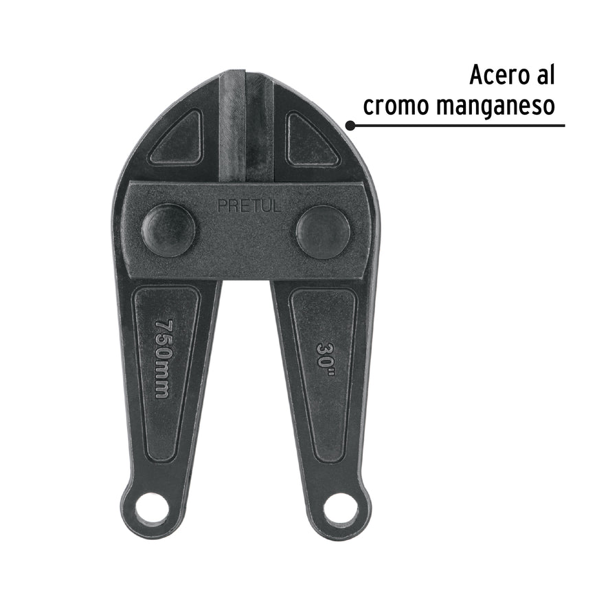 Cuchillas de repuesto para cortapernos 30', Pretul Caja con 4, 20954