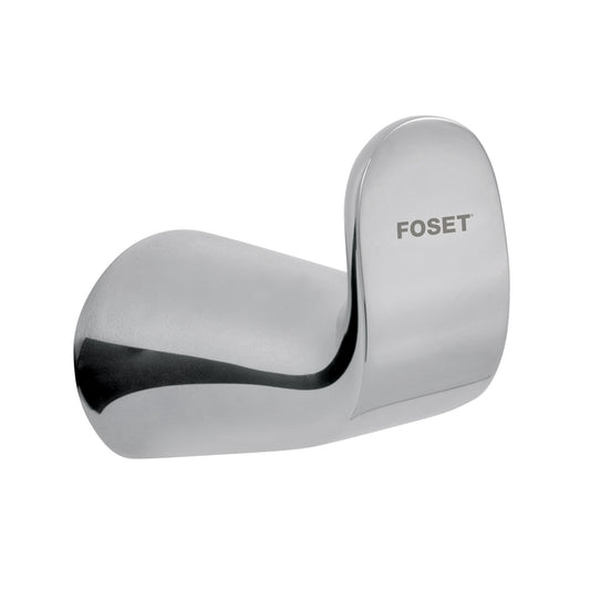 Gancho sencillo de latón acabado cromo para toalla, Riviera, 45204