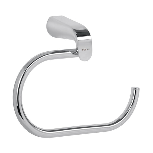 Toallero argolla de latón en acabado cromo, Foset Riviera, 45207