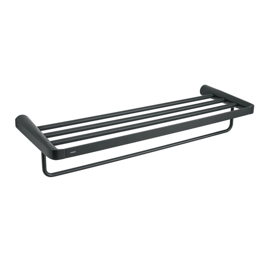 Repisa portatoallas, negro, FOSET RIVIERA, 44288