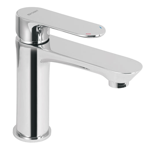 Monomando cromo cuello corto para lavabo, Foset Riviera, 45190