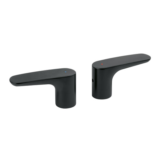 Juego manerales palanca para RIM-91M, negro, FOSET RIVIERA Caja con 4, 44119