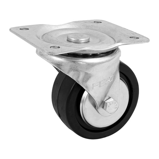 Rodaja hule 4', placa giratoria con balero, carga 100 kg Caja con 4, 48613