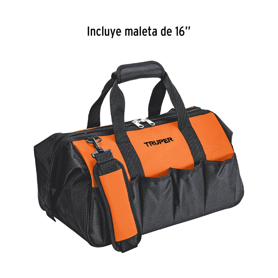 Rotomartillo SDS Plus 6 Joules, 1600W, TRUPER INDUSTRIAL, 19323