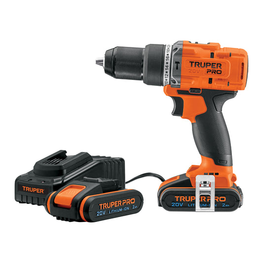 Rotomartillo 1/2', 20V, 2 baterías 2Ah, PRO, 103246