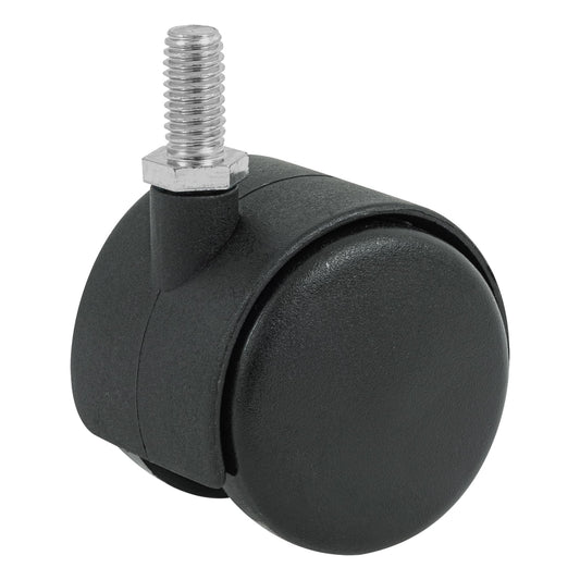 Rodaja tipo yoyo de 50 mm con espiga roscada, Fiero Caja con 6, 49697