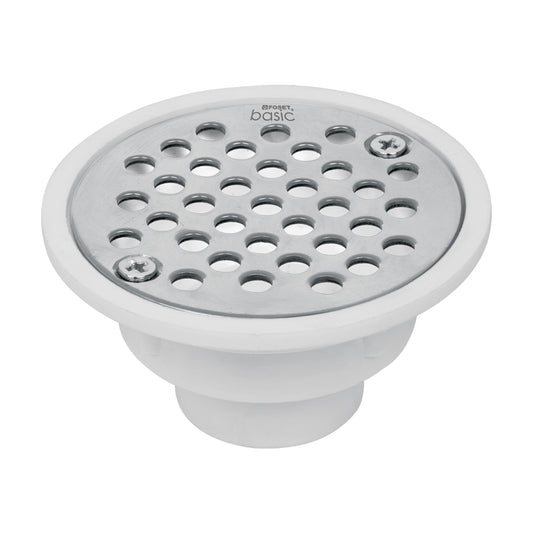 Resumidero polipropileno, redondo, modelo 'C', 3-3/4', Basic Caja con 4, 49426