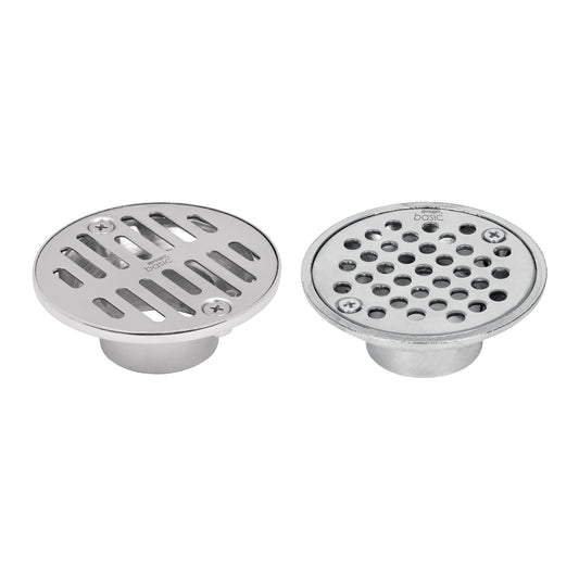 Resumidero de zinc, redondo, modelo 'A', 3-1/2', Basic Caja con 4, 49424