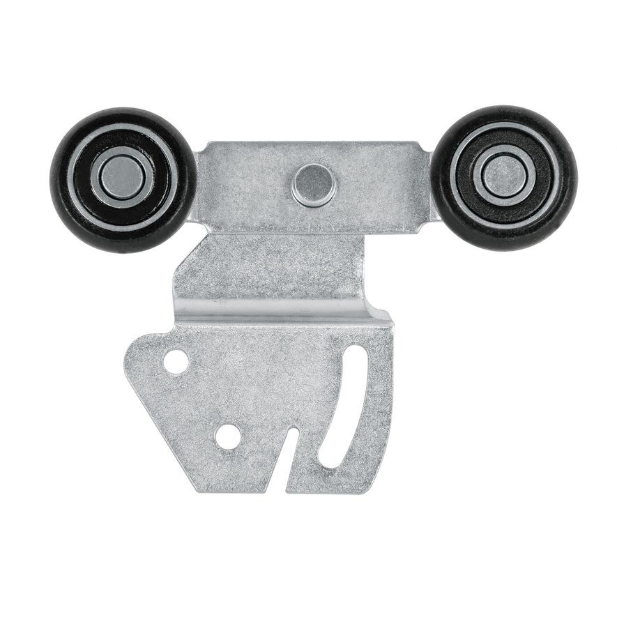 Sistema corredizo doble para riel superior de clóset, Hermex Caja con 10, 48971