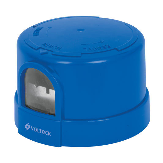 Fotocelda montaje de 1/2 vuelta, tensión 127 - 220 V Caja con 8, 47228