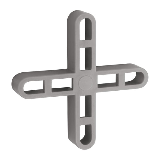 Bolsa con 100 separadores huecos de 7mm para losetas, Truper Caja con 6, 102683