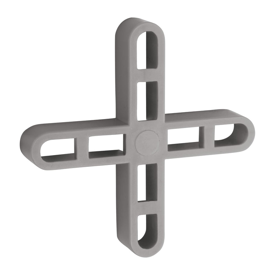 Bolsa con 100 separadores huecos de 7mm para losetas, Truper Caja con 6, 102683