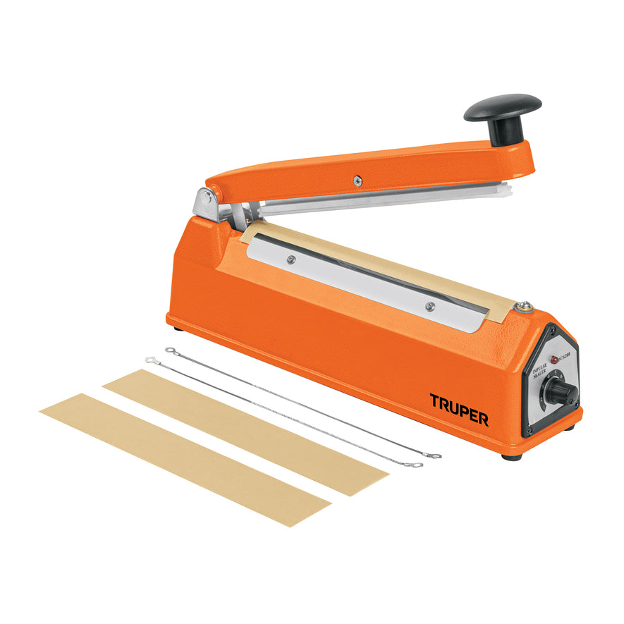 Selladora térmica 20 cm, 300 W, Truper, 103189