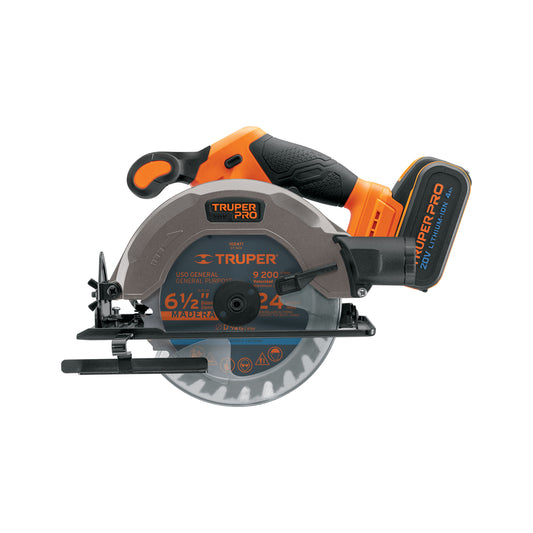 Sierra circular 6-1/2', 20V, 1 batería 4Ah, PRO, 103256