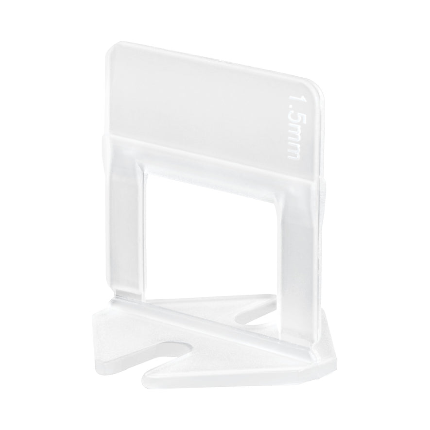 Bolsa con 100 anclas de 1.5 mm, para nivelación de azulejos Caja con 4, 102876