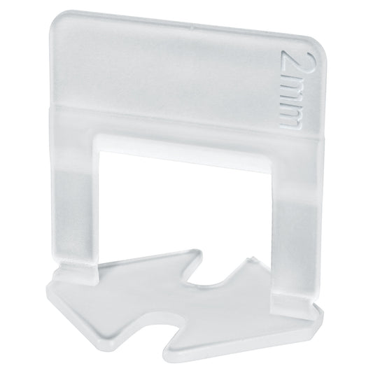 Bolsa con 100 anclas de 2 mm, para nivelación de azulejos Caja con 4, 100517