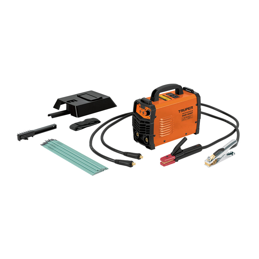 Soldadora inversora 160A, Bi-voltaje 127/220V, TRUPER, 103707