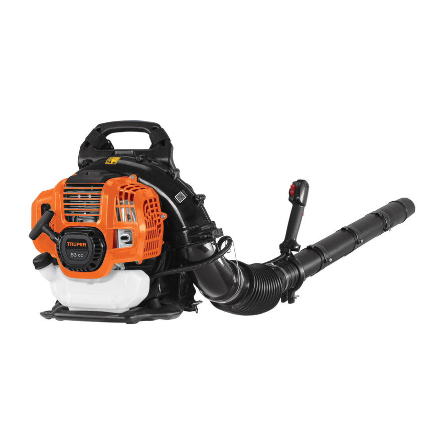 Sopladora con motor de 53cc a gasolina, tipo mochila, Truper, 102970