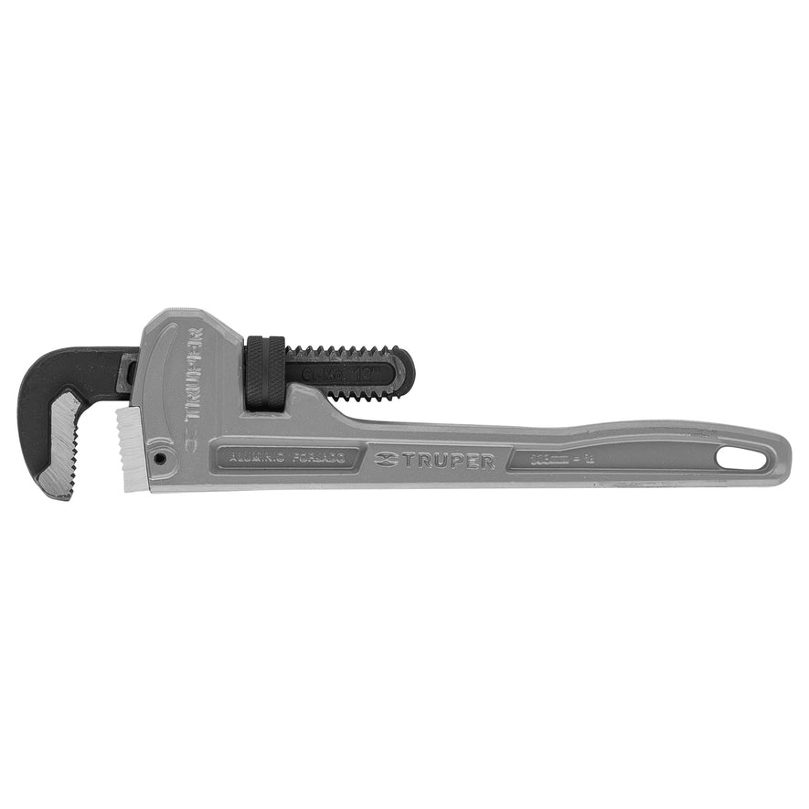 Llave stilson 12' cuerpo de aluminio, Truper Caja con 3, 15843
