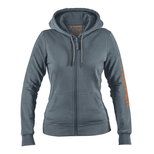 Sudadera gris para caballero, talla CH, Truper, 65031