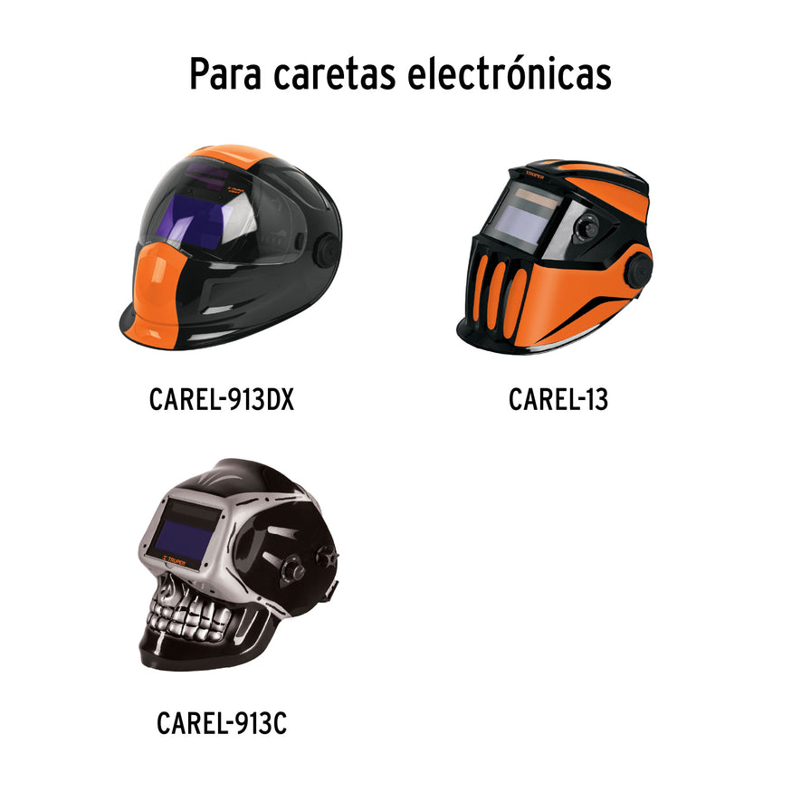 Suspensión para caretas CAREL-13 y CAREL-913, TRUPER Caja con 6, 15968