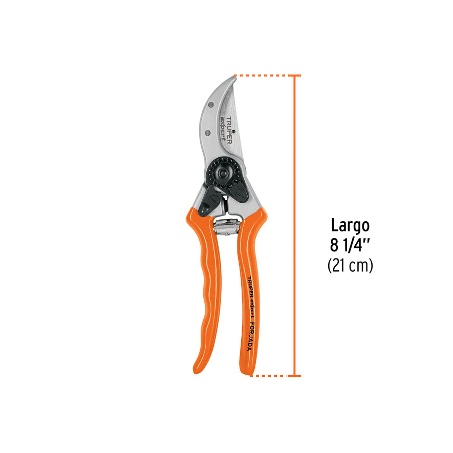 Tijera para poda 8' de aluminio forjado para diestro, Expert Caja con 3, 18469