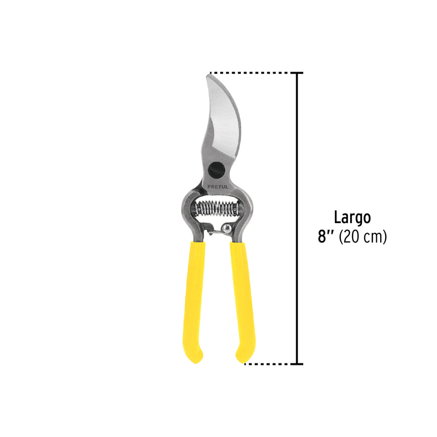 Tijera para poda 8' forjada cuchilla de paso, Pretul Caja con 6, 23104