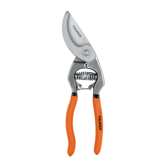 Tijera forjada p/poda 8-1/2' cuchilla paso, cabeza angulada Caja con 3, 18465