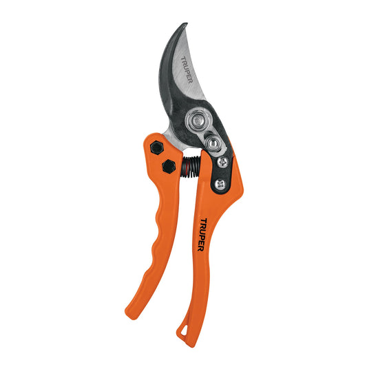 Tijera para poda 8' de nylon con cuchillas acero SK5, Truper Caja con 3, 18463