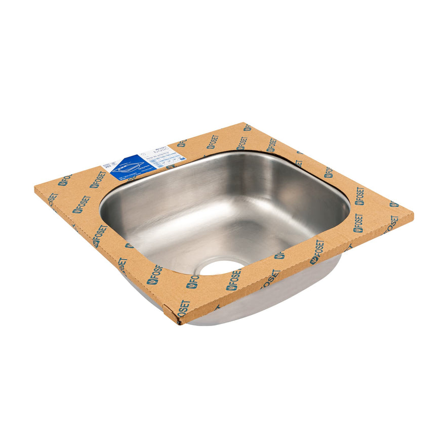 Tarja de empotrar sencilla 48x48cm, Foset Basic, 49209