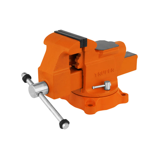 Tornillo de banco 4' uso industrial de hierro nodular, 18592