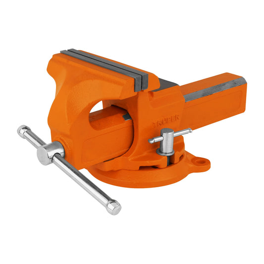 Tornillo de banco 6' tipo europeo de hierro nodular, Truper, 100241