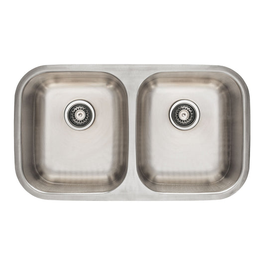 Tarja de submontar 82x47x23cm doble tina, Foset Riviera, 45176