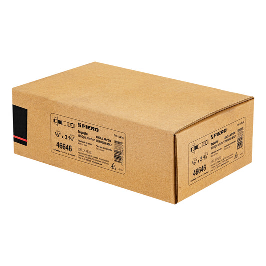 taquetes arpón de 1/2' x 3-3/4', Fiero Caja con 25, 46646