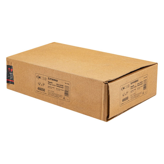 taquetes arpón de 1/2' x 7', Fiero Caja con 25, 46650