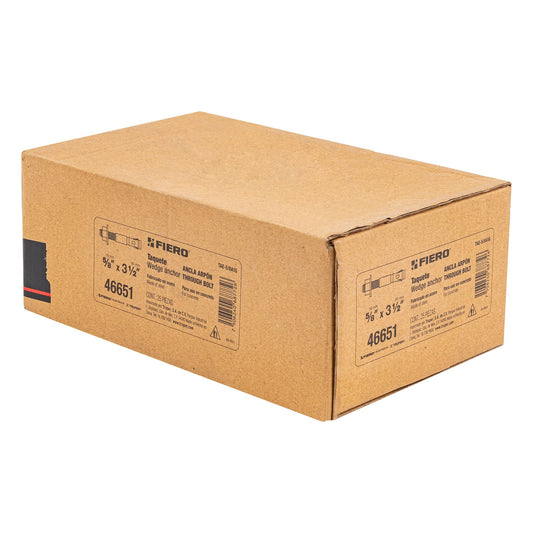 taquetes arpón de 5/8' x 3-1/2', Fiero Caja con 25, 46651