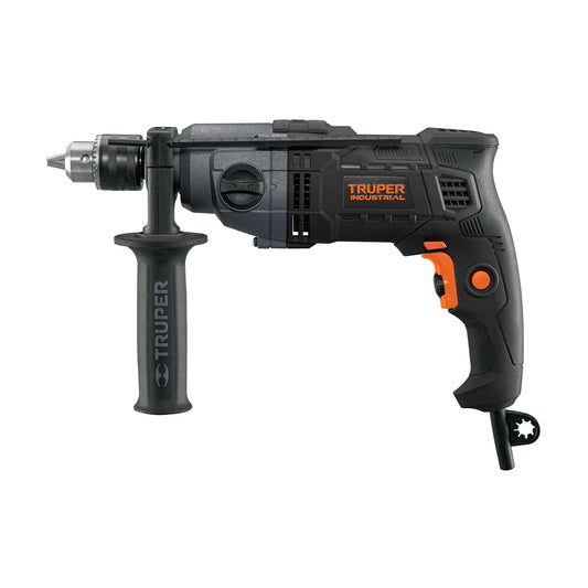 Taladro 1/2', 800W dos velocidades, TRUPER INDUSTRIAL, 103068