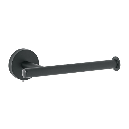 Portarrollo metálico acabado negro, Foset Túbig Caja con 6, 45960