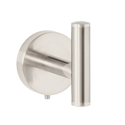 Gancho sencillo metálico acabado satín, Foset Túbig Caja con 6, 45962