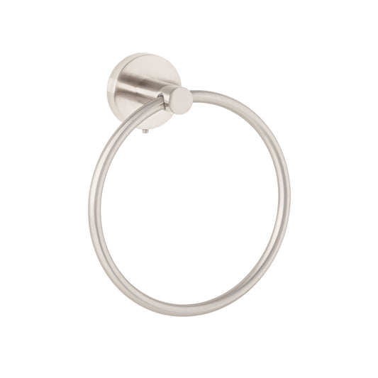 Toallero argolla metálico acabado satín, Foset Túbig Caja con 6, 45974