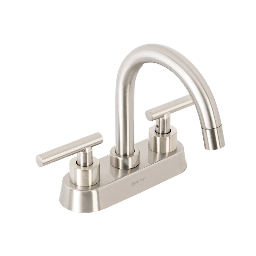 Mezcladora p/lavabo, bar, manerales palanca, satín, Tubig Caja con 2, 46751